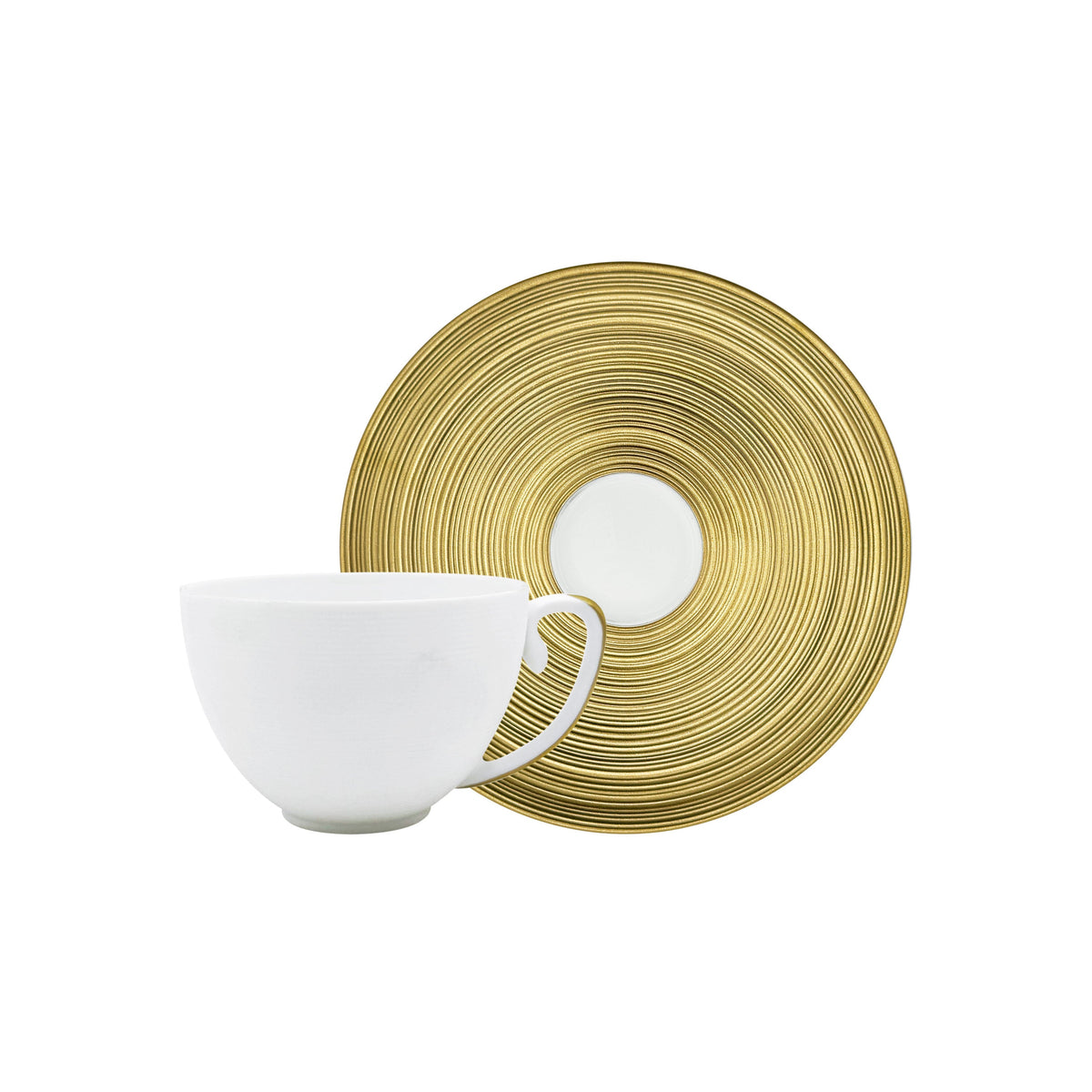 Jl Coquet HEMISPHERE Gold - Extra Coffee Cup and Saucer - 6.8 fl oz SKU: HEM3017BSA002