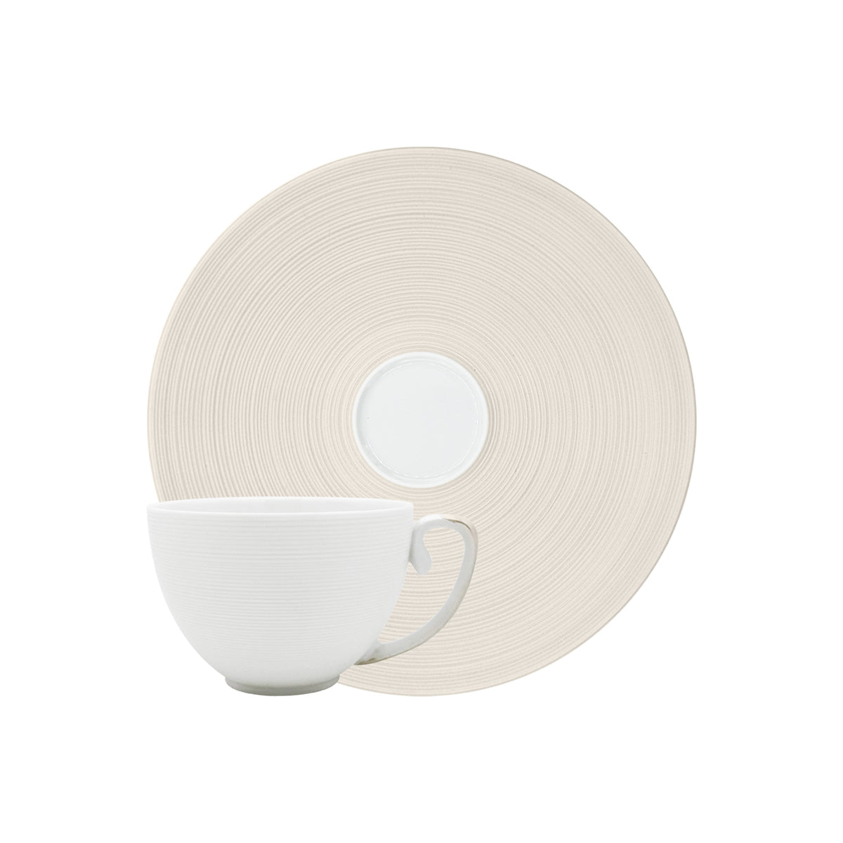 Jl Coquet HEMISPHERE Vanilla - Extra Coffee Cup and Saucer - 6.8 fl oz SKU: HEM3017BS0061