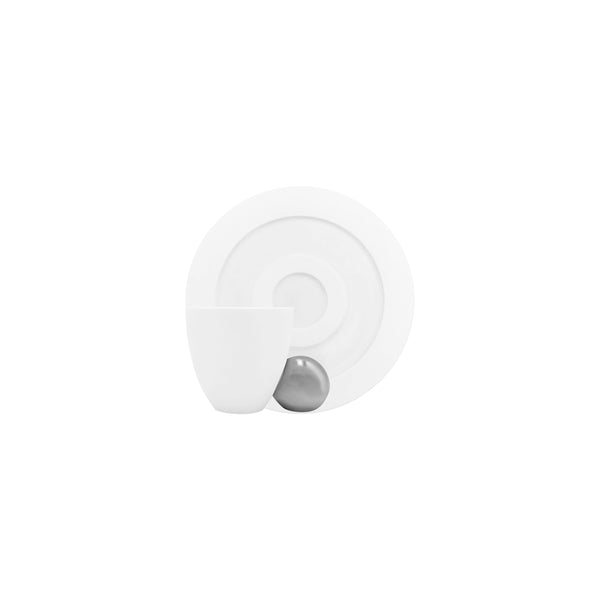 Jl Coquet Reve by Thomas Bastide - Set of two mocha cups and platinum saucers - 1.7 fl oz SKU: REV3022BSP002