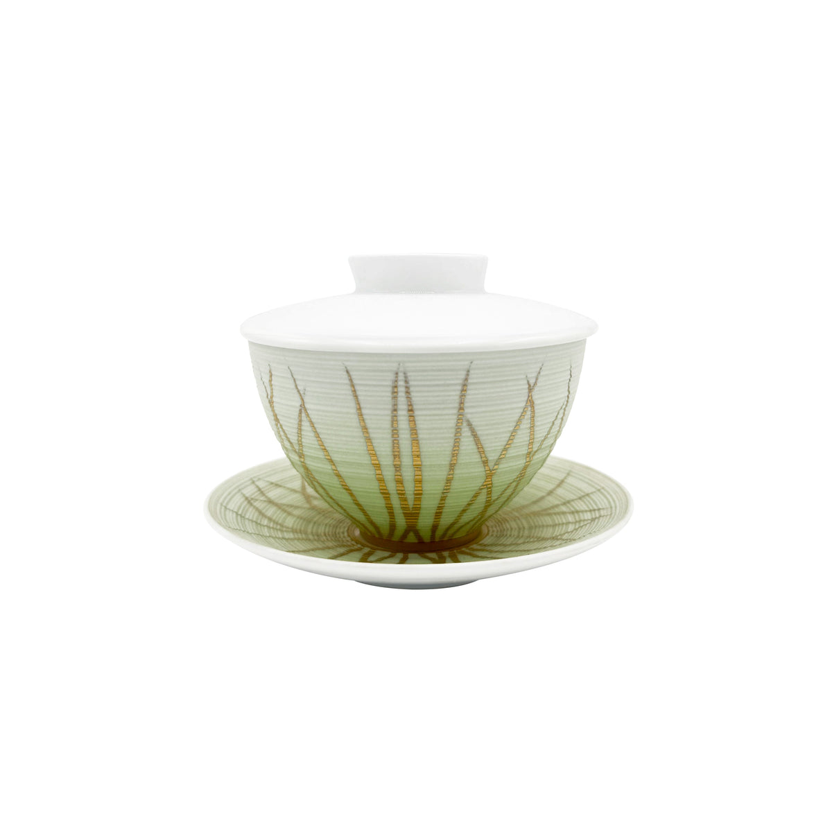 Jl Coquet HEMISPHERE Spring Tundra - Asian tea cup and saucer (lid included) - 5.1 fl oz SKU: HEM3025BSA061