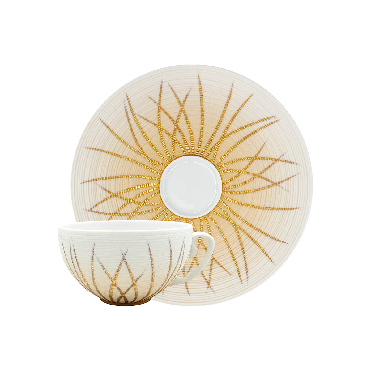 Jl Coquet HEMISPHERE Autumn Tundra - Teacup and Saucer - 7.4 fl oz SKU: HEM3024BSA059
