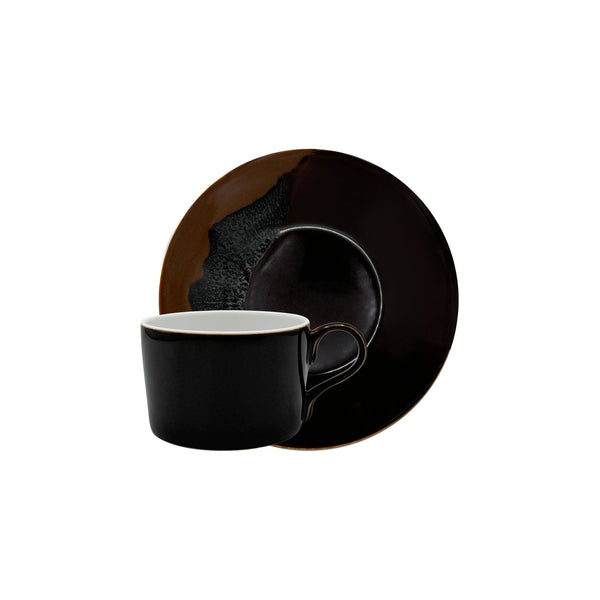 Jaune de Chrome Kilimanjaro Landscape - Teacup &amp; Saucer  - 5.4 fl oz SKU: CYL3024KILIBLNC000