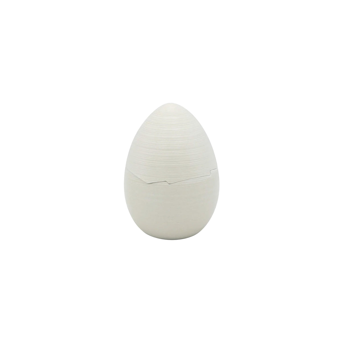 Jl Coquet HEMISPHERE Vanilla - Small Egg - 3.9 x 2.8 in SKU: HEM6235BS0061