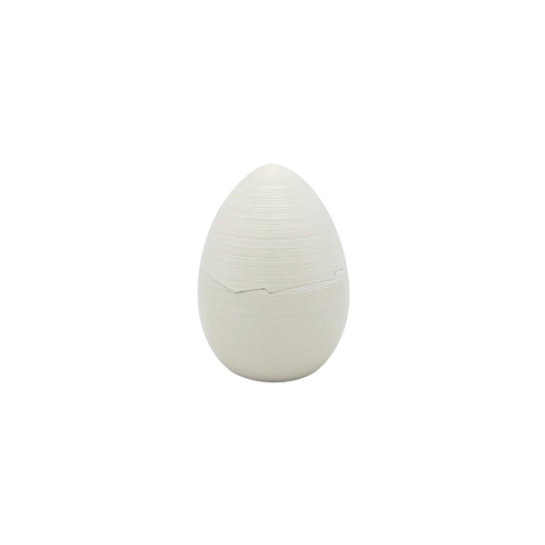 Jl Coquet HEMISPHERE Vanilla - Small Egg - 3.9 x 2.8 in SKU: HEM6235BS0061