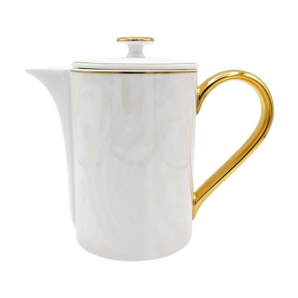 Jl Coquet INDIANS Powder Pink Gold Trim - Large Teapot - 23.7 fl oz SKU: CYL4046BBA107