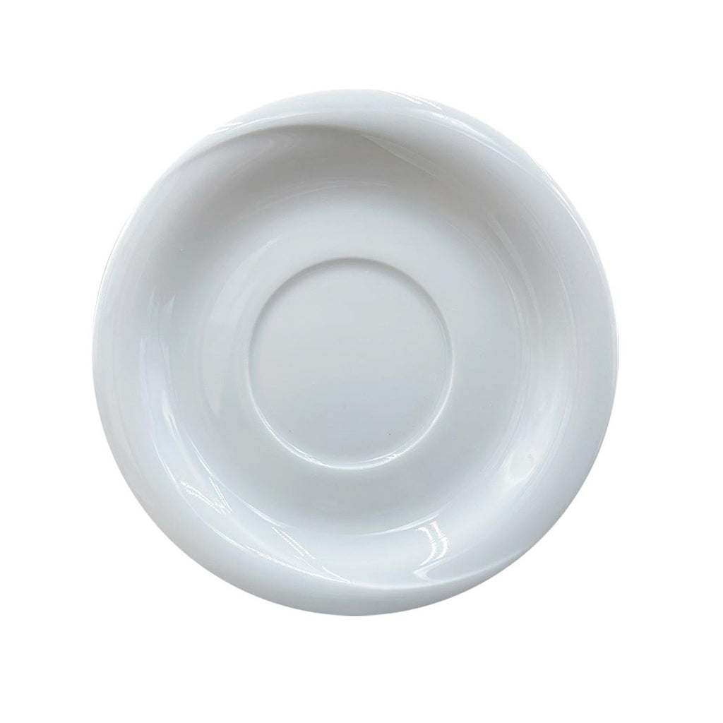 Turgla X-tanbul dia.5.75Inch  Round White Porcelain Saucer SKU: XT01CT00