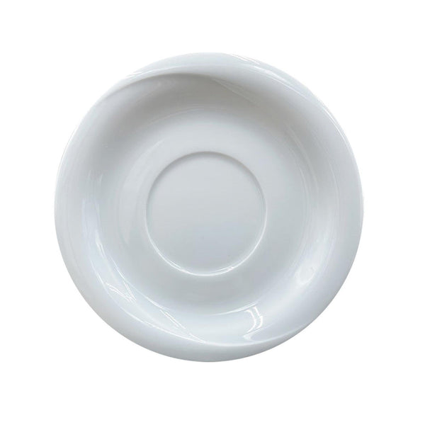 Turgla X-tanbul dia.5.75Inch  Round White Porcelain Saucer SKU: XT01CT00