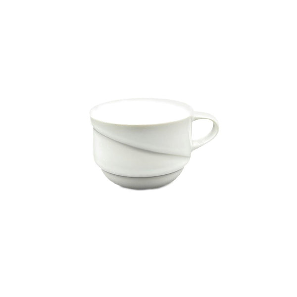 Turgla X-tanbul dia.2.5Inch  h:1.75Inch  3 oz. Round White Porcelain Cup SKU: XT01KF00
