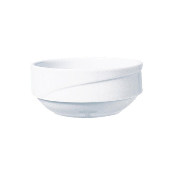 Turgla X-tanbul dia.4Inch  h:1.75Inch  8 oz. Round White Porcelain Bowl SKU: XT10JK00
