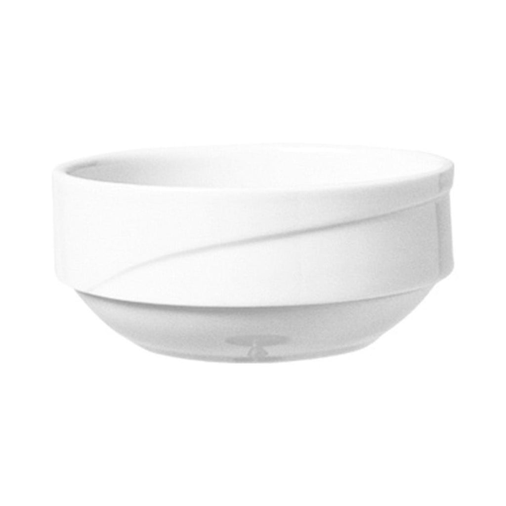 Turgla X-tanbul dia.4.75Inch  h:2Inch  13 oz. Round White Porcelain Bowl SKU: XT12JK00