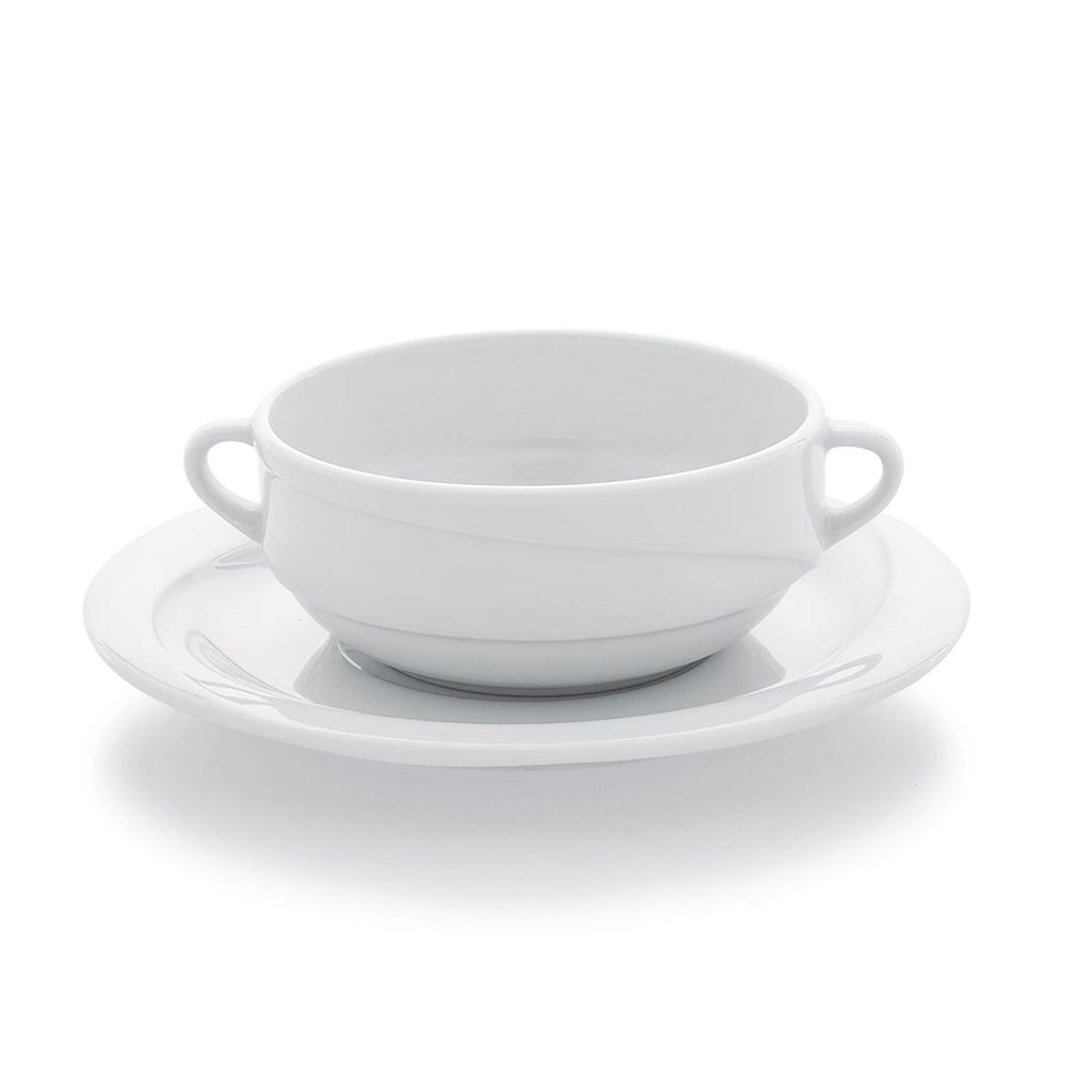 Turgla X-tanbul dia.4.75Inch  h:2Inch  13 oz. Round White Porcelain Bowl SKU: XT12KS00