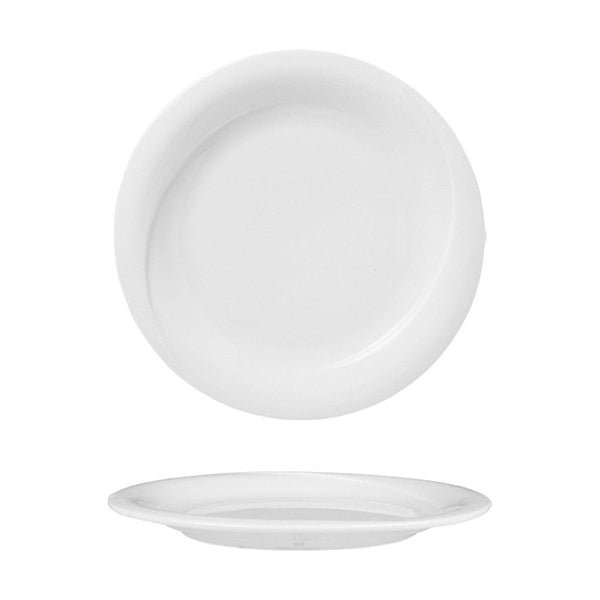 Turgla X-tanbul dia.5.5Inch  Round White Porcelain Plate SKU: XT14DU00
