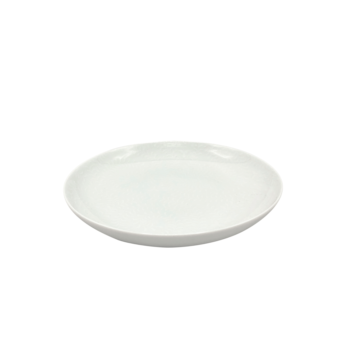 Jl Coquet ARJUNA White on White - MM Pasta Plate - 9.4 in SKU: HOR1009BB0103
