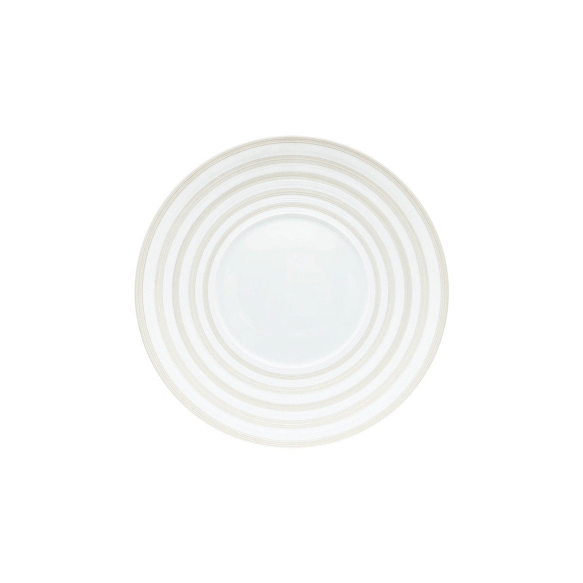 Jl Coquet Hemisphere Striped Vanilla - Dessert Plate - 8.3 in SKU: HEM1028BS0082