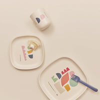 Illustrated Side Plate Set - Color Series