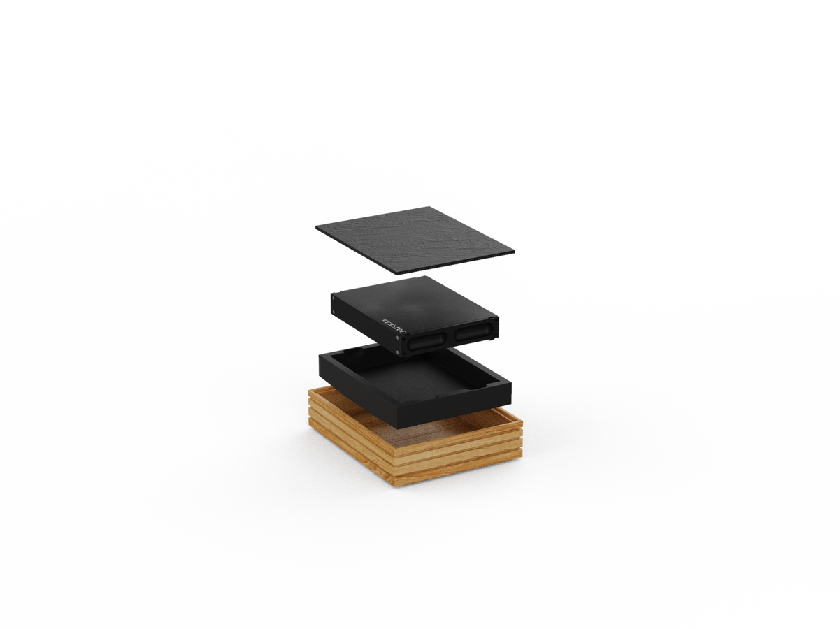 Craster Flow Oak 1.2 Cold Cell Cooling Tray 325 x 265 x 75 mm / 12.7 x 10.4 x 2.9 in SKU: BU_FR0012