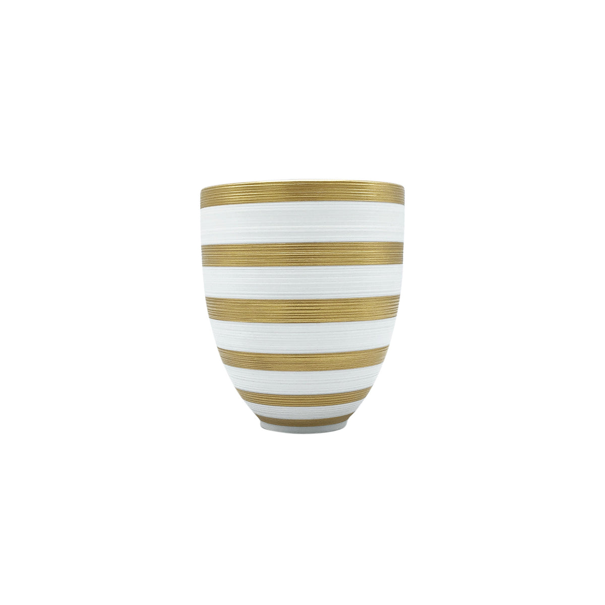 Jl Coquet HEMISPHERE Striped Gold - Tumbler - 9.1 fl oz SKU: HEM3003BSA055