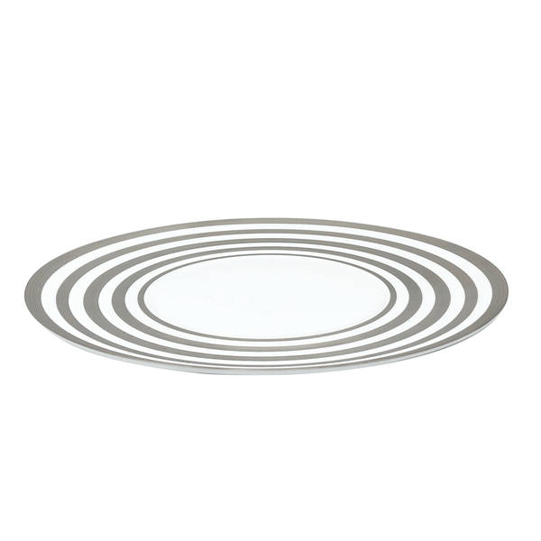 Jl Coquet HEMISPHERE Striped Platinum - Maxi Flat - 13.8 in SKU: HEM5043BSP028