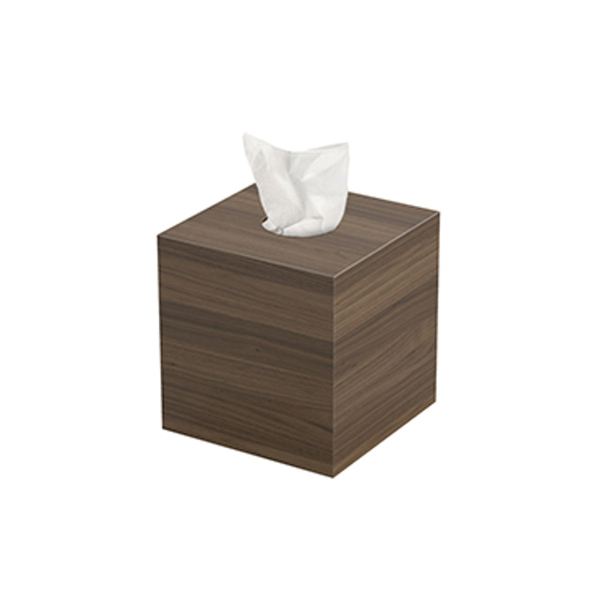 Bedroom Walnut Tissue Box