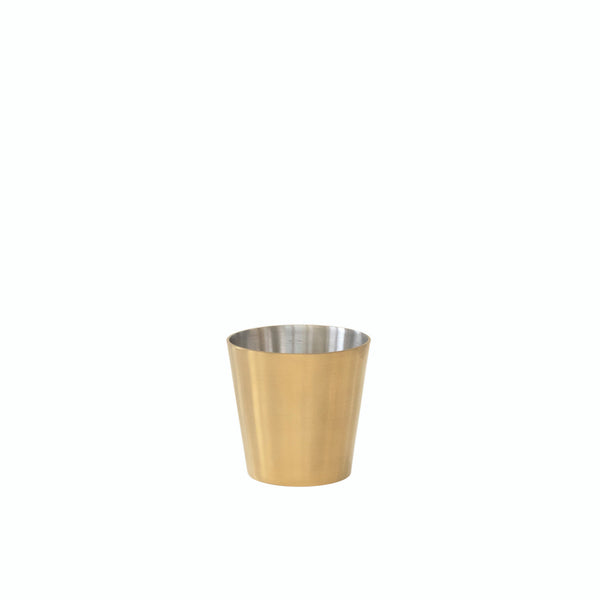 Medium Brass Chip Pot