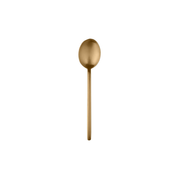 European Size Table Spoon Due "Ice Oro"