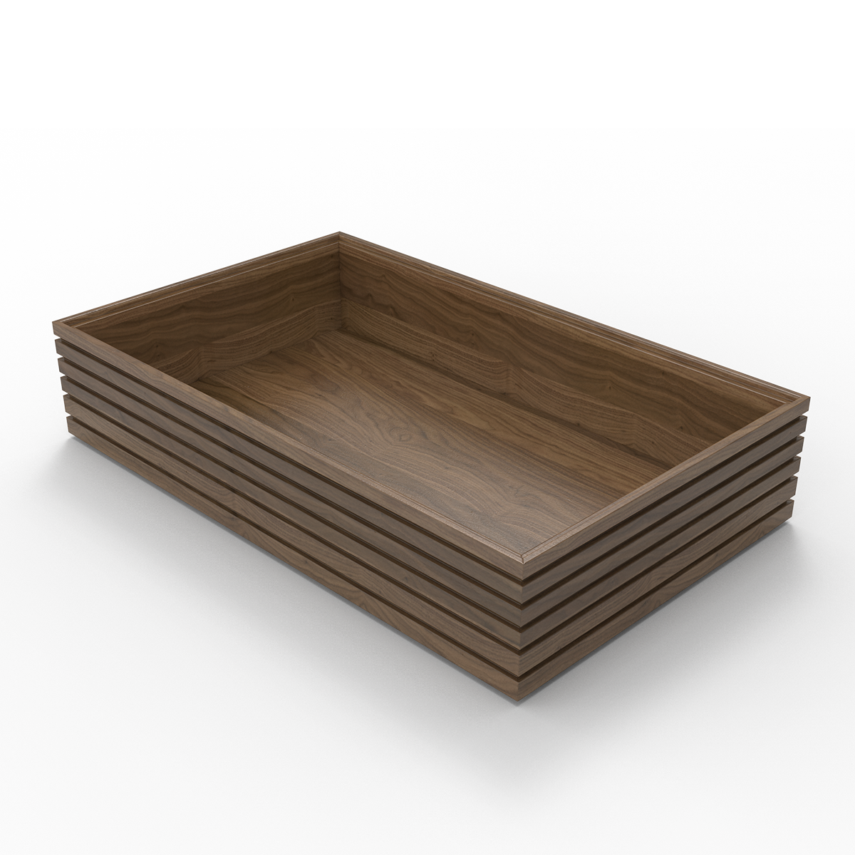 Flow Walnut 1.1 Bento Tray