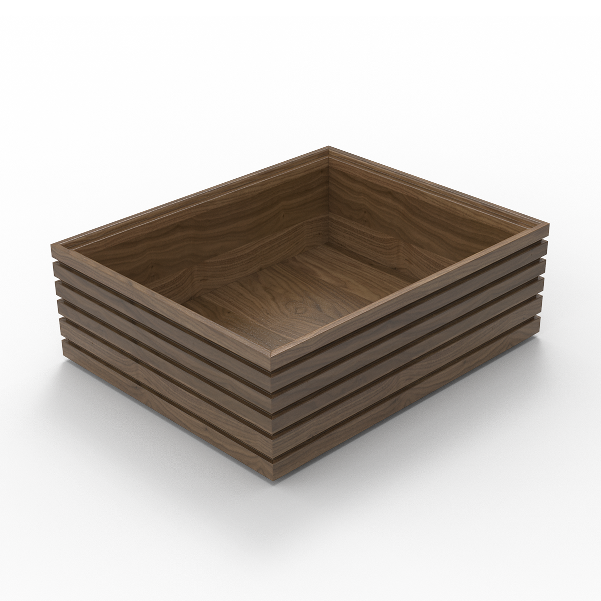 Flow Walnut 1.2 Bento Tray