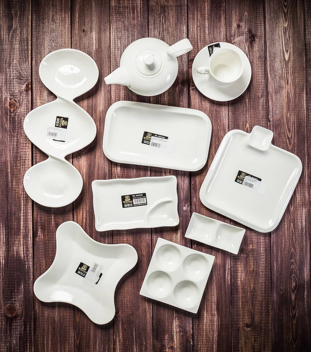 Wilmax Fine Porcelain Dish 8" X 4.5" | 20 X 11.5 Cm SKU: WL-992589/A