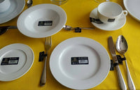 Wilmax Fine Porcelain Professional Dinner Plate 10" | 25.5 Cm SKU: WL-991180/A