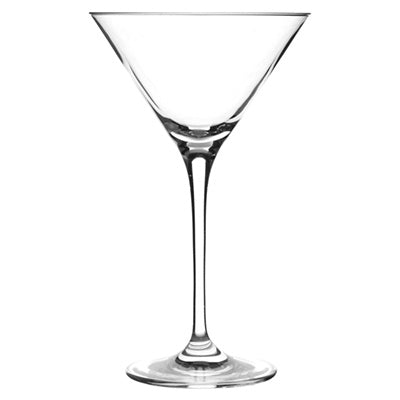 Martini glass 8oz ? 6?  1/2 x ?4" 1/4