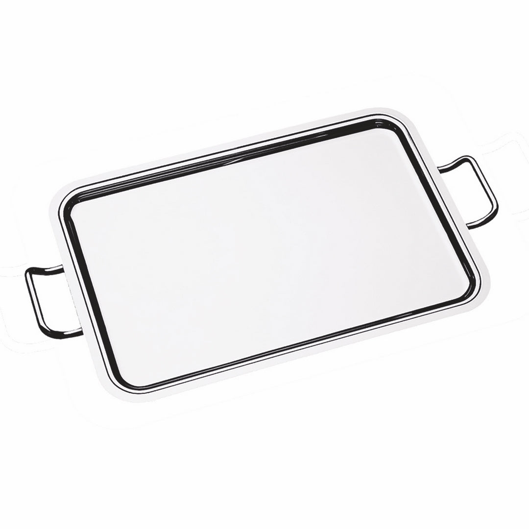 Rectangular Tray With Handles;  L: 19-5/8" W: 13-3/8"