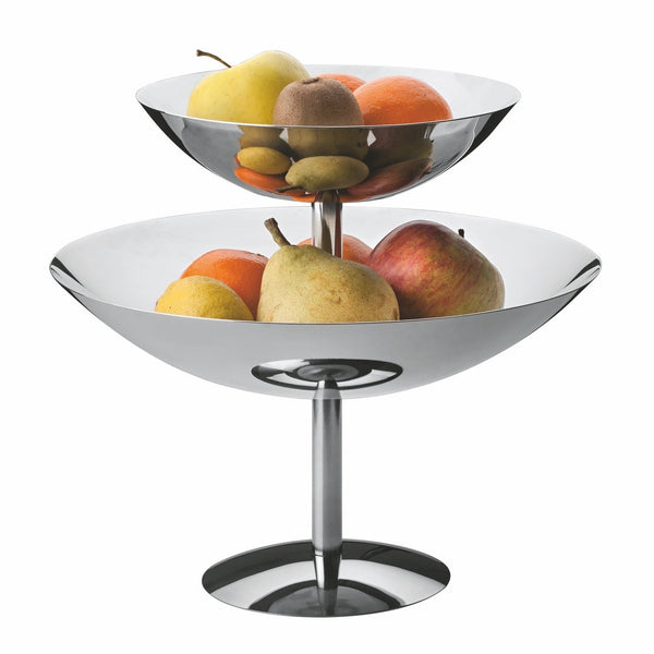 Elevated Two-Tier Fruit Bowl H: 11-3/5"