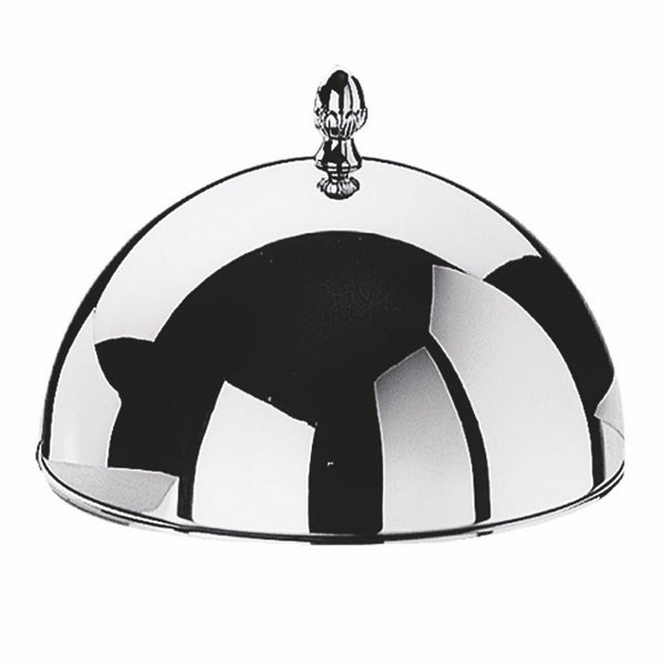 Dome Cloche With Knob; Palace D: 10-1/4"