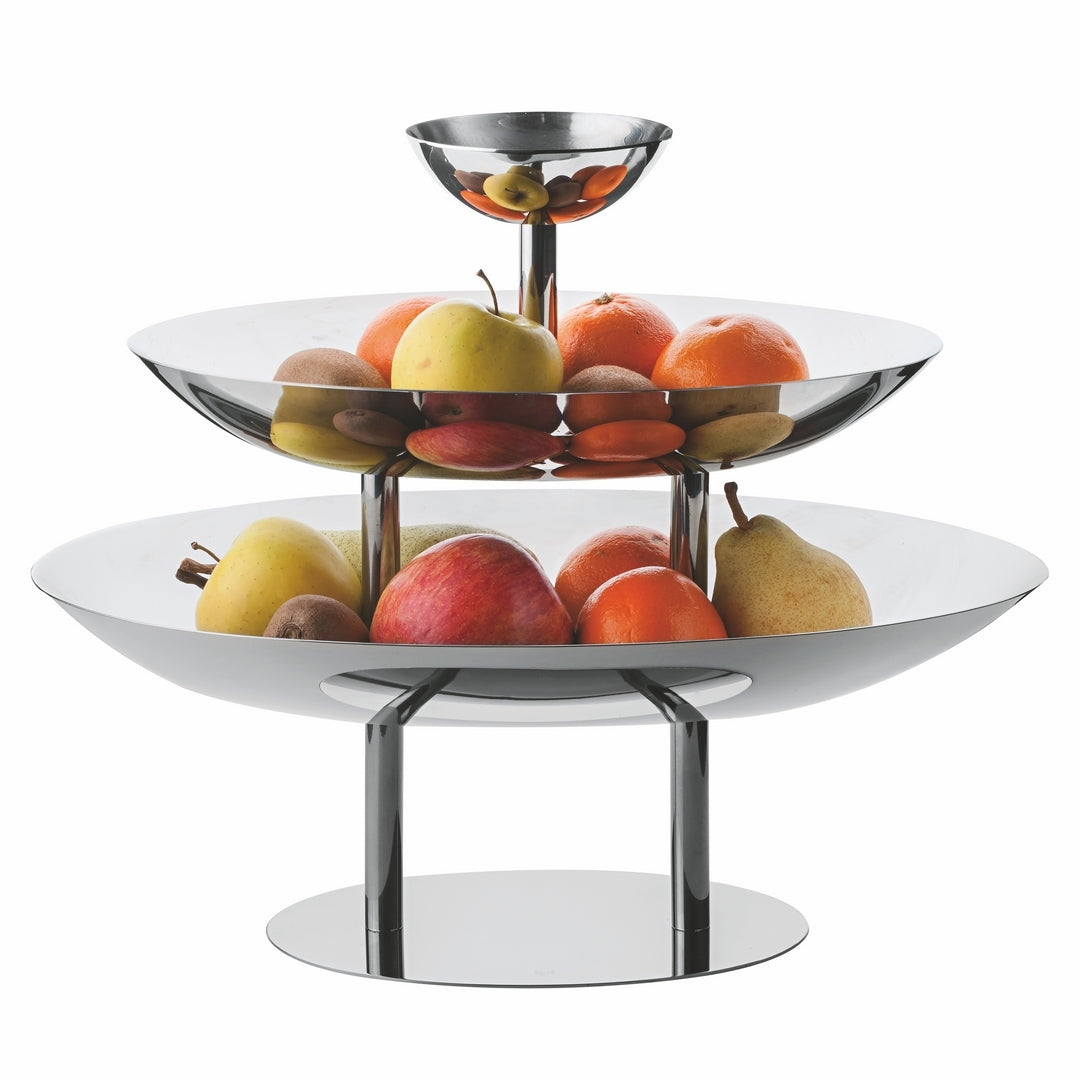 Elevated Three-Tier Fruit Bowl H: 14-1/2"