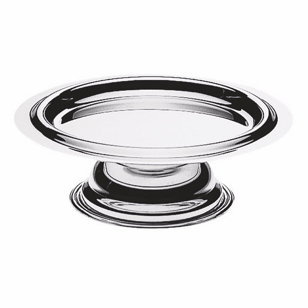 Round Tray With Base, Giotto H: 4-7/8" D: 13-3/4"