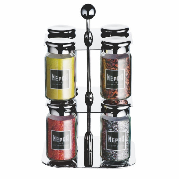 Aromatic Condiment Set C: 3-3/4Oz H: 10"