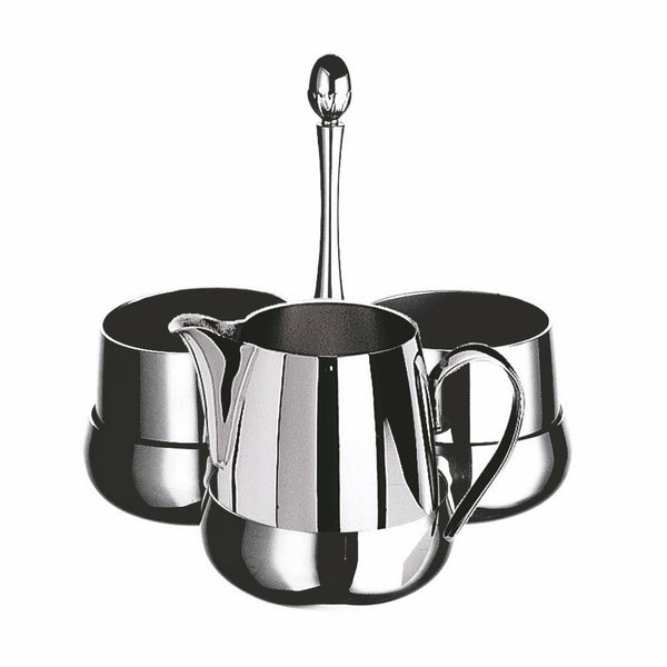 Set For Caf? Au Lait; Palace, 2 Ea Sugar 5-1/8 Oz. + Creamer 5-1/8 Oz. H: 7-1/8"