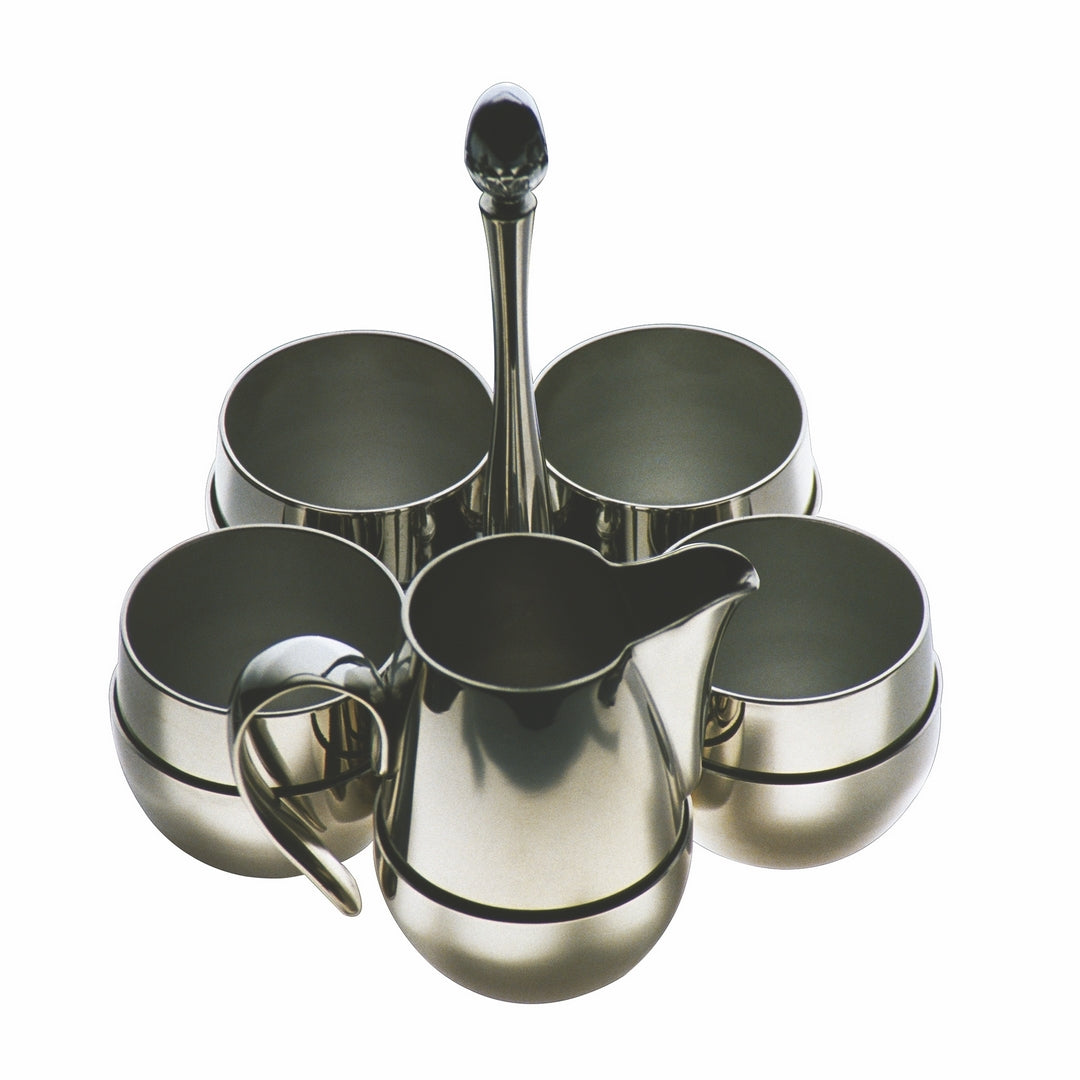 5 Pc. Coffee Set; Palace 5 1/8 Oz X 5