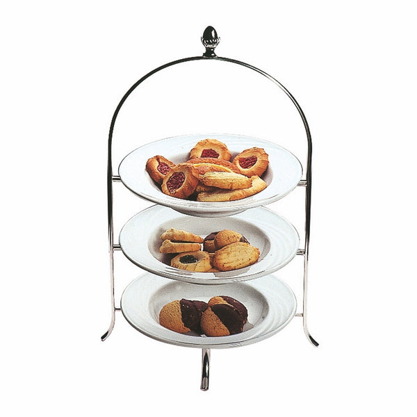 Afternoon Tea Stand;  H: 13" D: 7-1/8"