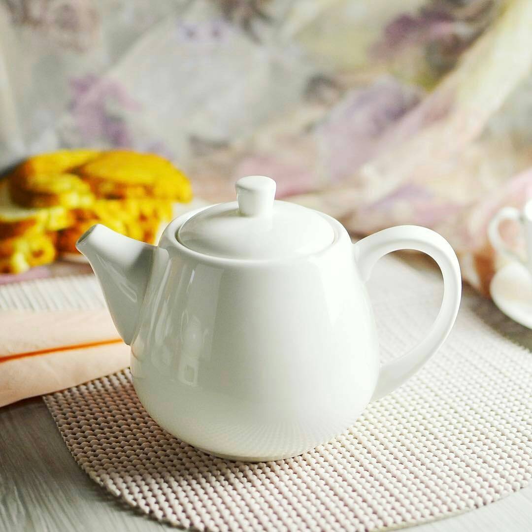 Wilmax Fine Porcelain Tea Pot 17 Oz | 500 Ml SKU: WL-994030/A
