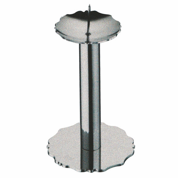 Cadlestick;  Pewter H: 5-1/8"