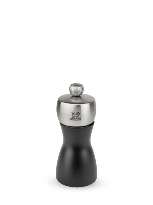 Peugeot Fidji Salt Mill Black Wood/Stainless 12 cm - 5in SKU: '21290