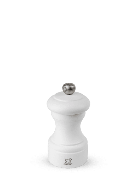 Peugeot Bistro Salt Mill Wood Matte White 10 cm - 4in SKU: '22440