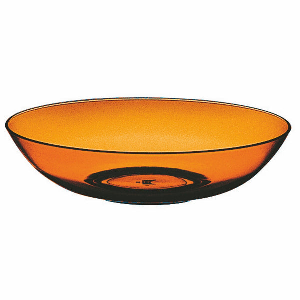 Polycarbonate Bowl; Transparent Colors Amber