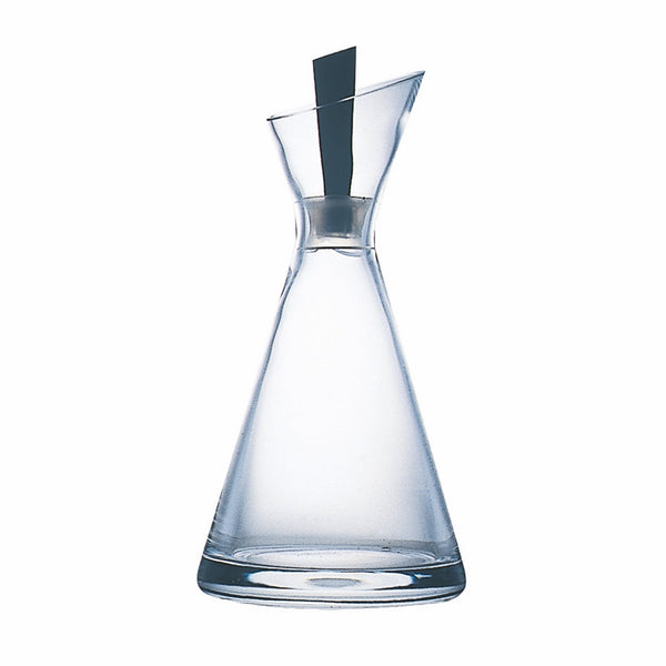 Glass Bottle;  C: 21 Oz.