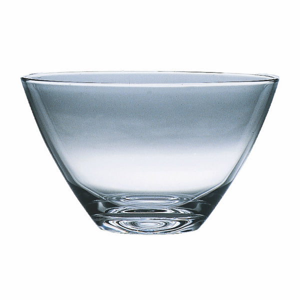 Round Glass Bowl ;  H: 5-1/2" D: 8-1/2" C: 74-3/8 Oz.