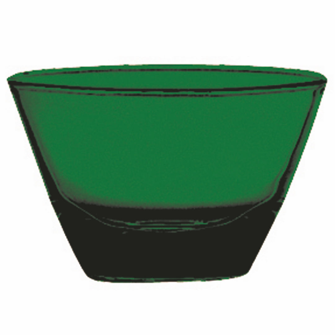 Polycarbonate Round Bowl; H: 2-7/8" D: 4-3/4" C: 13-1/2 Oz. Emerald