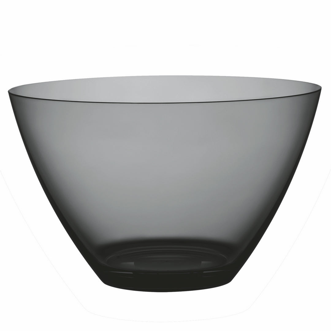 Polycarbonate Round Bowl; H: 5-1/2" D: 8-1/2" C: 74-3/8 Oz. Onice