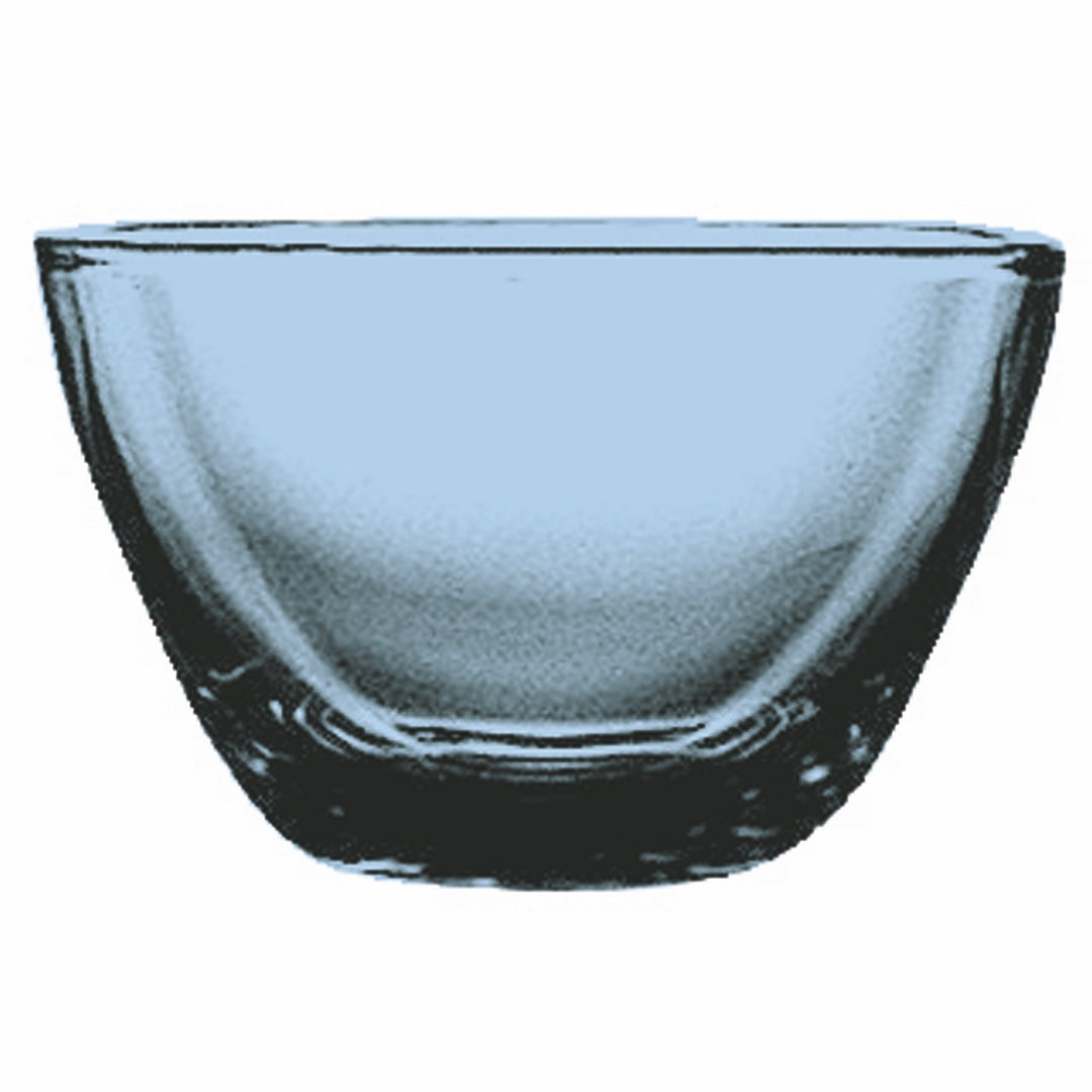 Polycarbonate Square Bowl; L: 3-7/8" W: 3-7/8" Sapphire