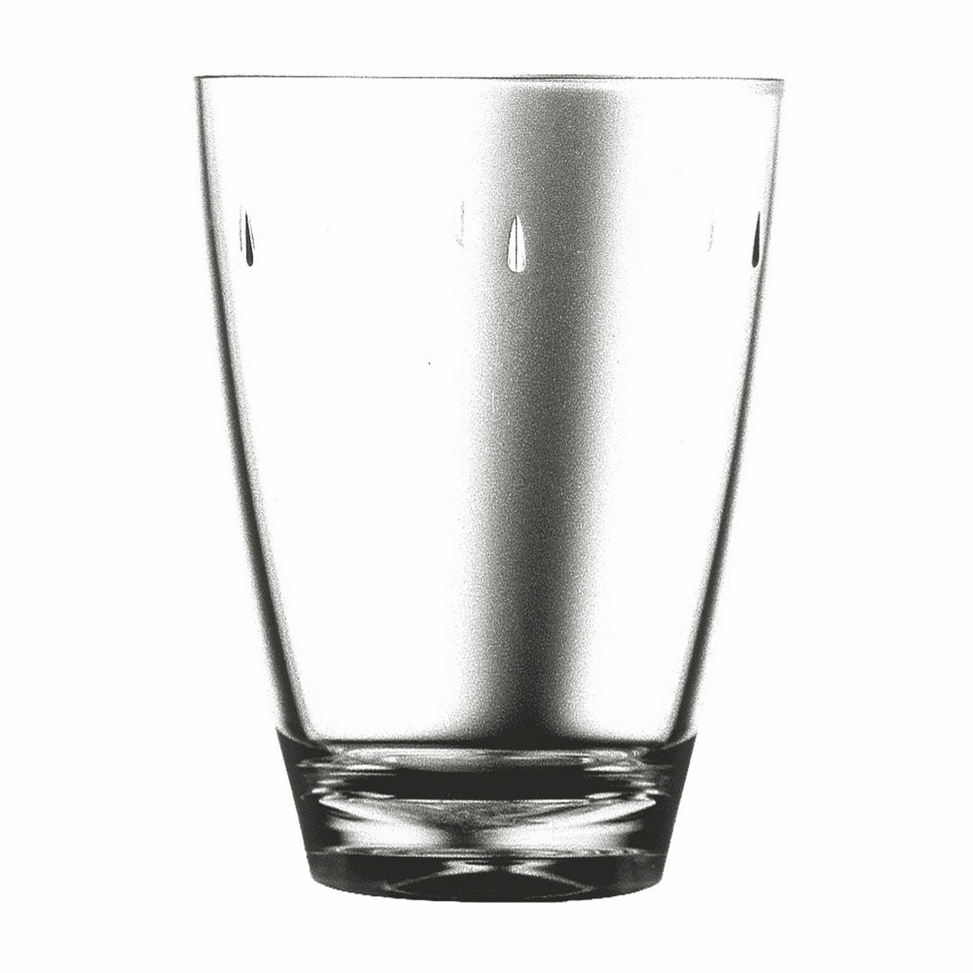Polycarbonate Tumbler; H: 5" C: 15-1/4 Oz. Transparent